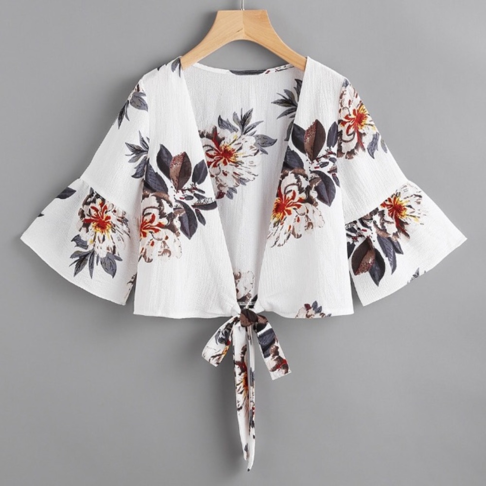 Cute floral blouse